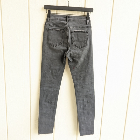 Revolve By the Way Studded denim Raw Hem jeans 24 - Picture 3 of 4